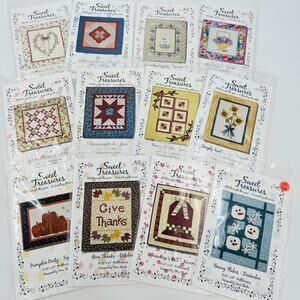 Sweet Treasures Year Terri Staats Complete Quilt Pattern Set NIP Patterns Only